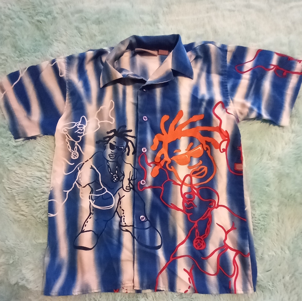 Urban Extreme  Authentic  Active Sportswear  Button up Shirt